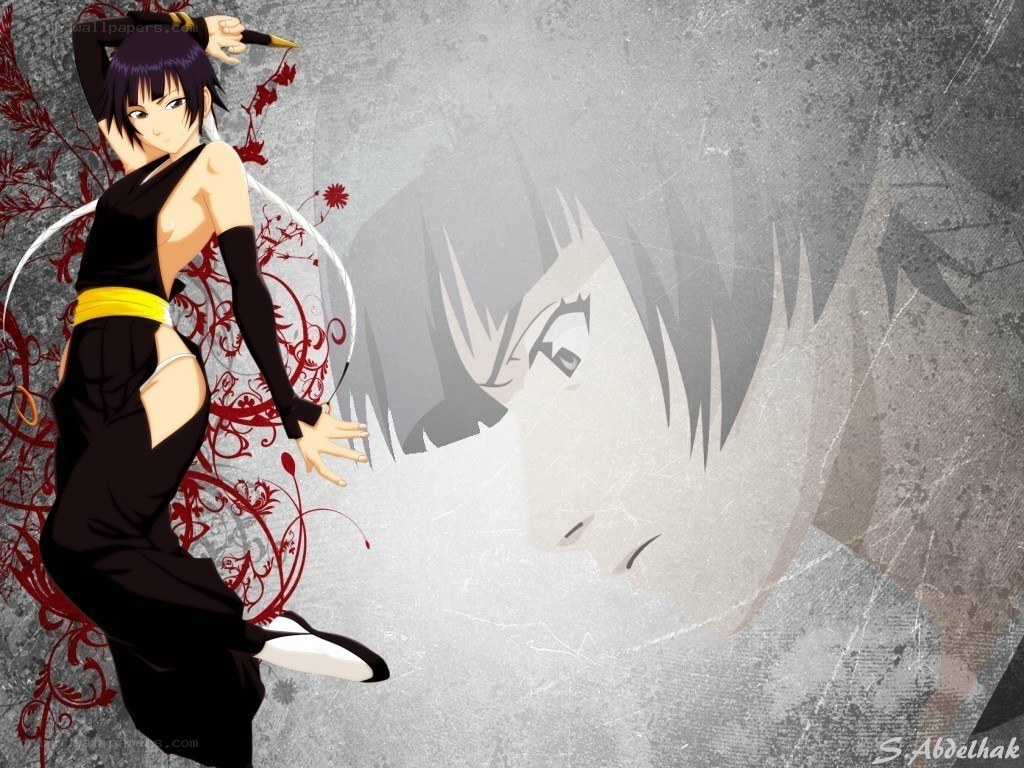 anime character with sword