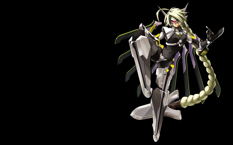 anime character with sword and shield