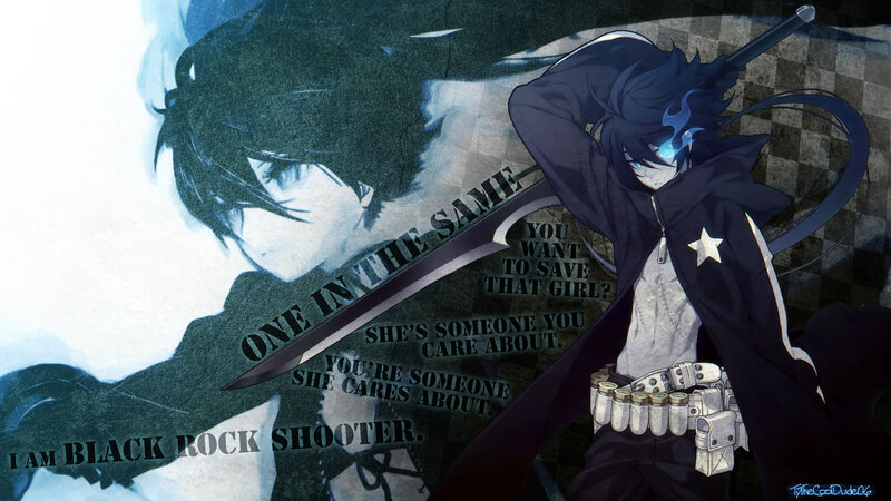 Anime Character with Sword — Black, Dramatic, Digital Art, Coat
