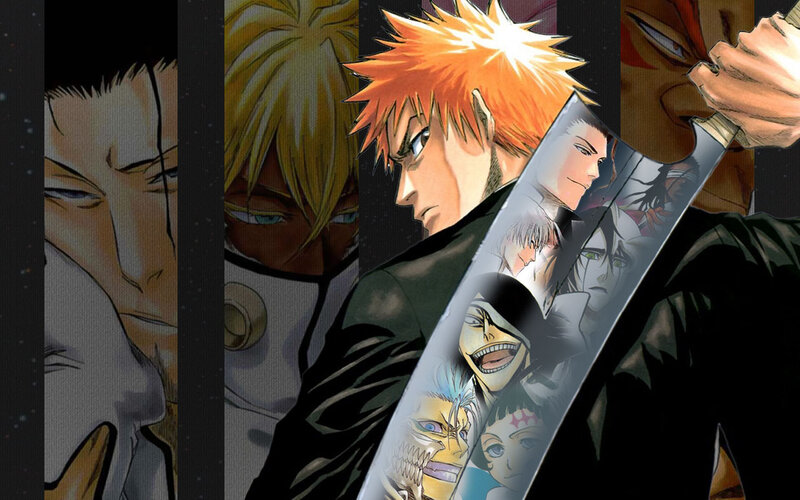 Anime Character with Sword — Black, Dramatic, Manga, Characters
