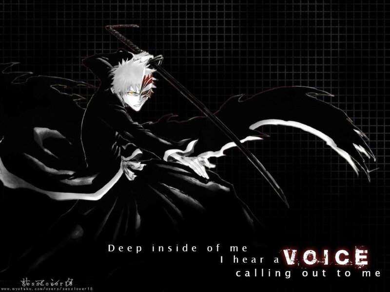 Anime Character with Sword — Black, Dramatic, Night, Manga, Mask