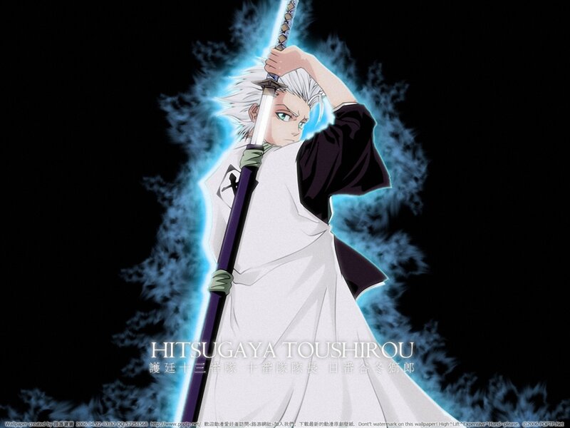 Anime Character with Sword — Black, Dramatic, Night, White Hair