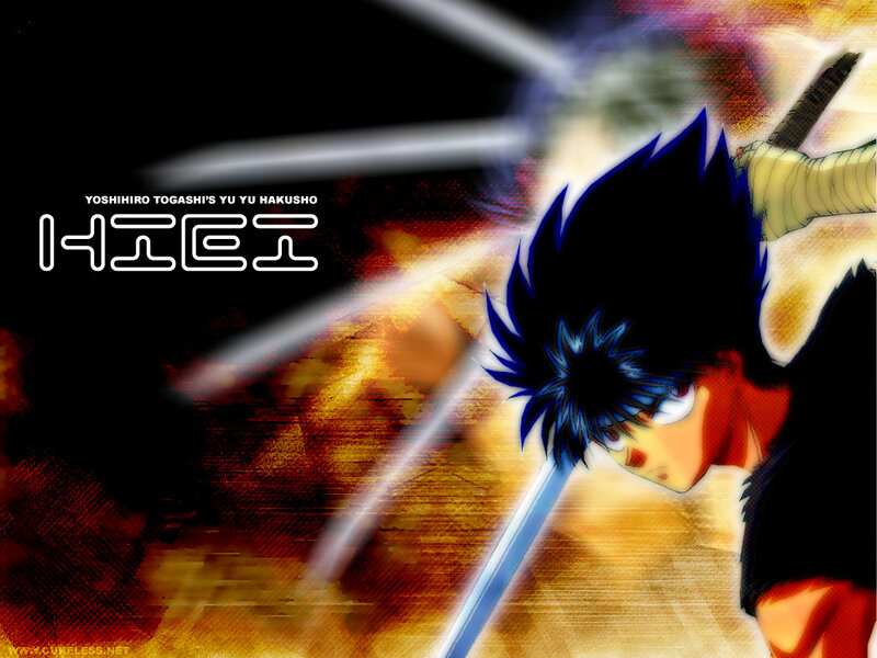 Anime Character with Sword — Black, Dramatic, Spiky Hair, Action Lines
