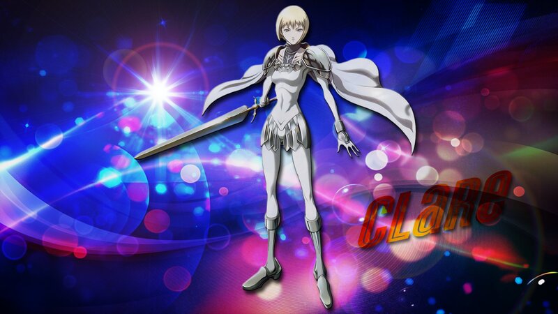 Anime Character with Sword — Blue, Dramatic, Digital Art, Cape, Light Effects