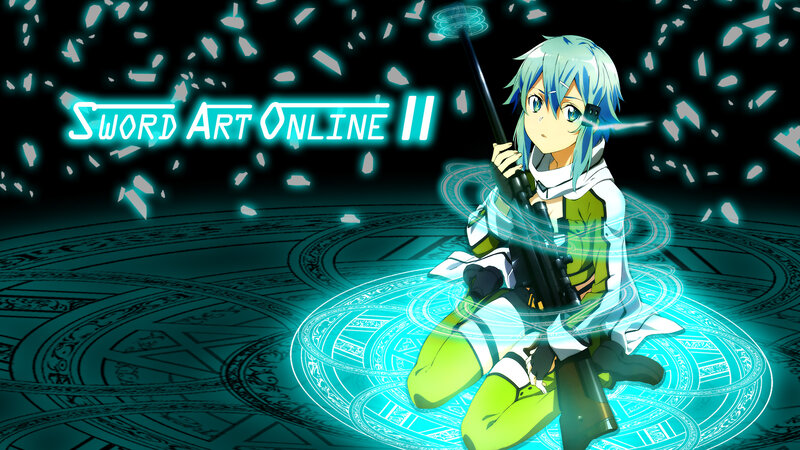 Anime Character with Sword — Blue, Dramatic, Night, Magic Circle