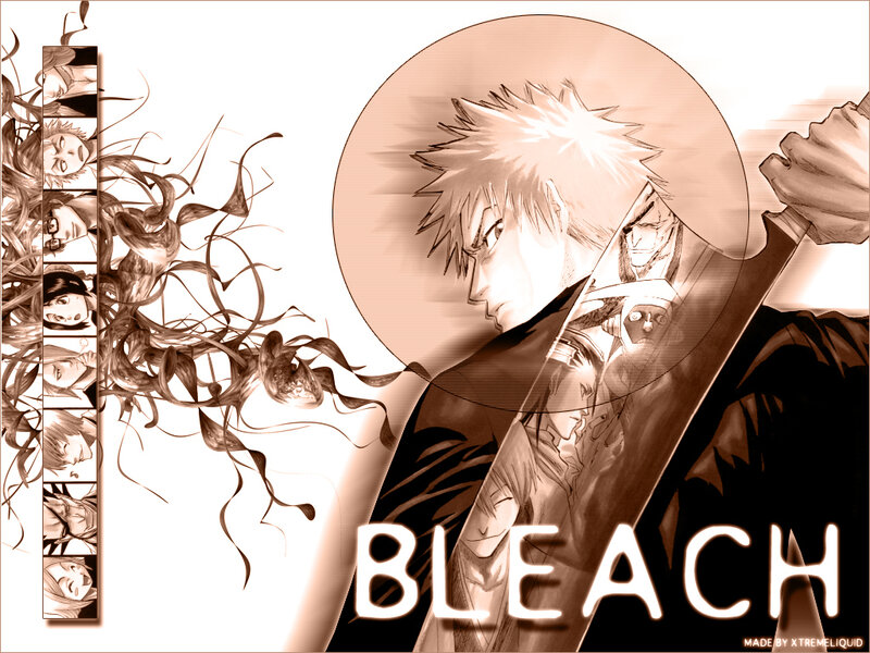 Anime Character with Sword — Brown, Dramatic, Manga, Hair