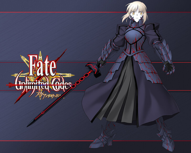 Anime Character with Sword — Gray, Dramatic, Armor