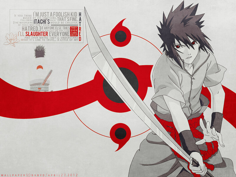 Anime Character with Sword — Gray, Dramatic, Manga