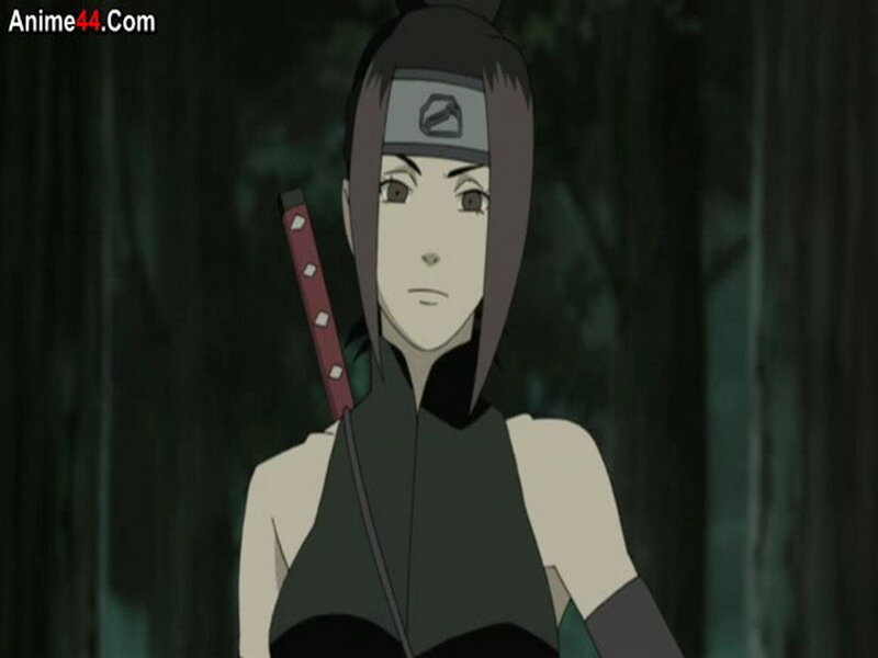 Anime Character with Sword — Green, Serious