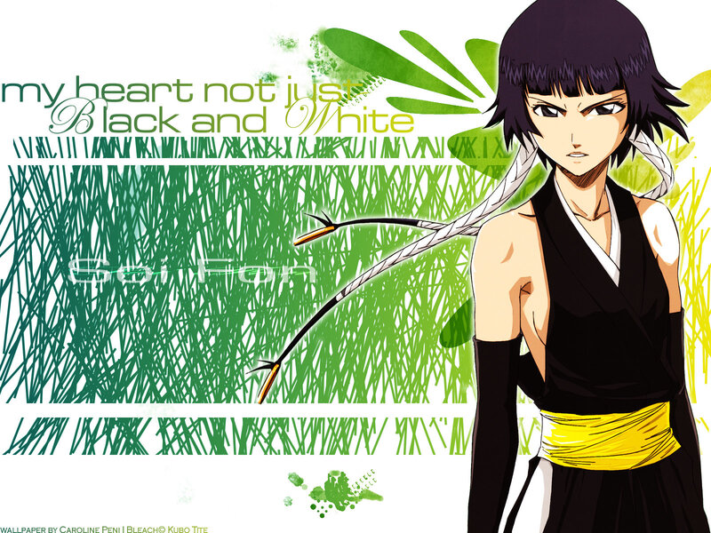 Anime Character with Sword — Green