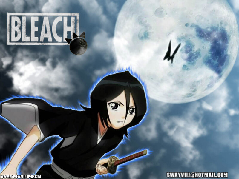 Anime Character with Sword — Moon