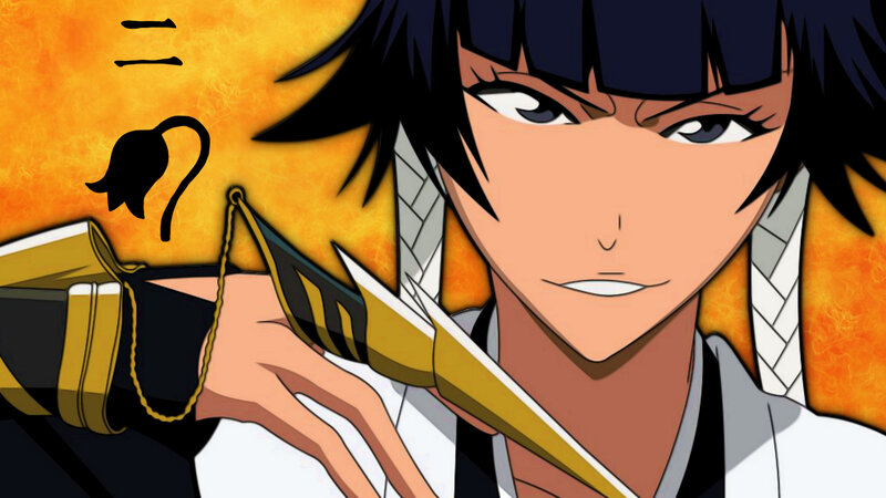 Anime Character with Sword — Orange, Dramatic, Fire Background