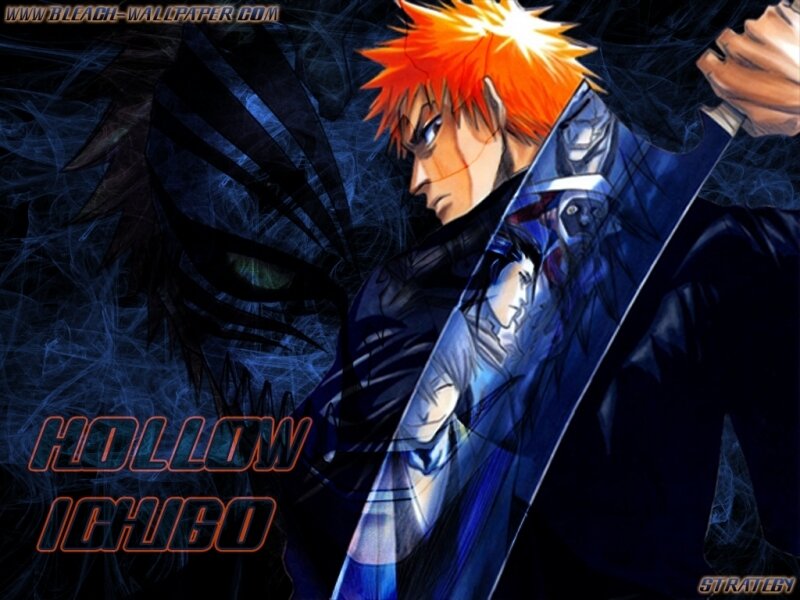 Anime Character with Sword — Orange