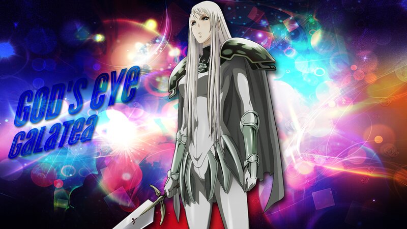 Anime Character with Sword — Purple, Dramatic, Armor