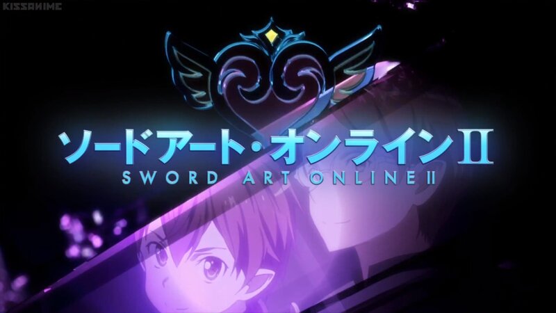 Anime Character with Sword — Purple, Dramatic, Night, Title Text