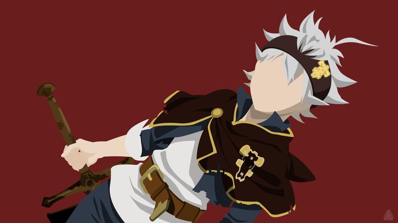 Anime Character with Sword — Red, Dramatic, Cape