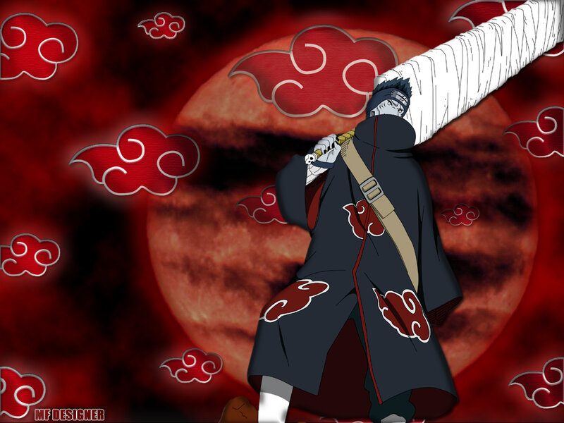 Anime Character with Sword — Red, Dramatic, Cloak