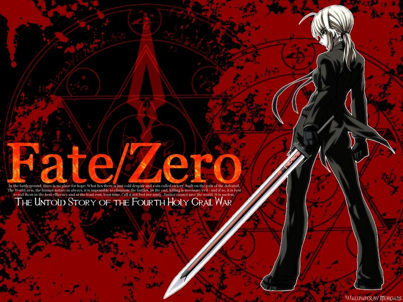 Anime Character with Sword — Red, Dramatic, Magic Circle