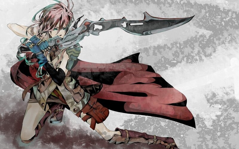 Anime Character with Sword — Red, Dramatic, Manga, Cape