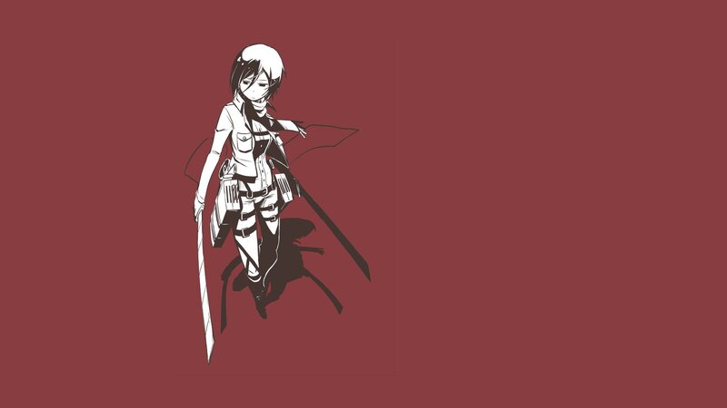 Anime Character with Sword — Red, Dramatic, Manga, Uniform, Backpack