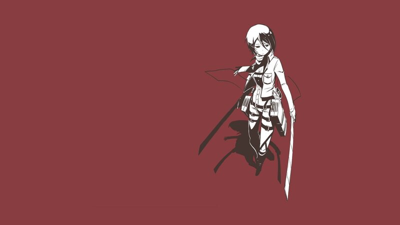 Anime Character with Sword — Red, Dramatic, Manga, Uniform