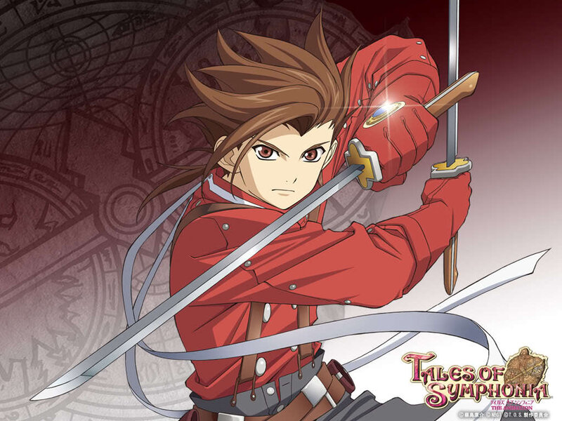 Anime Character with Sword — Red, Dramatic, Red Jacket