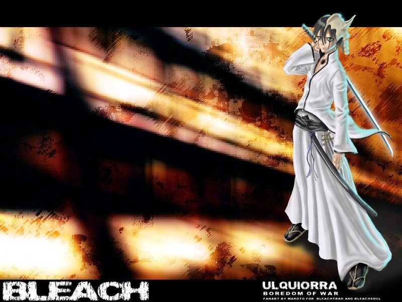 Anime Character with Sword — White, Dramatic, Digital Art, White Robe, Fire