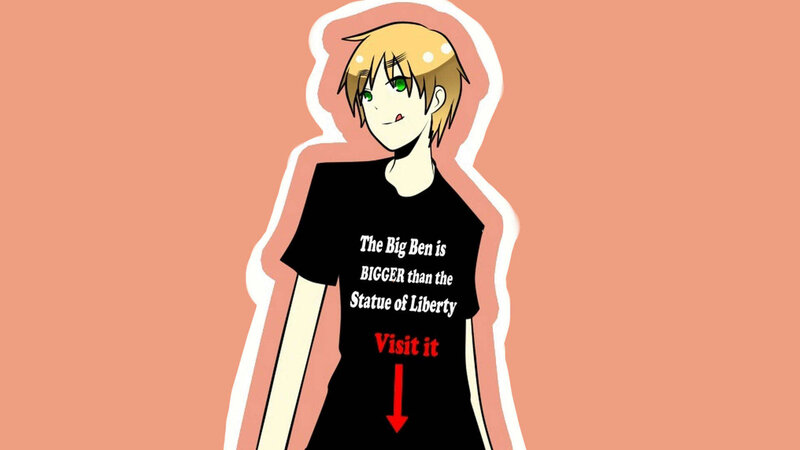 anime character with t-shirt