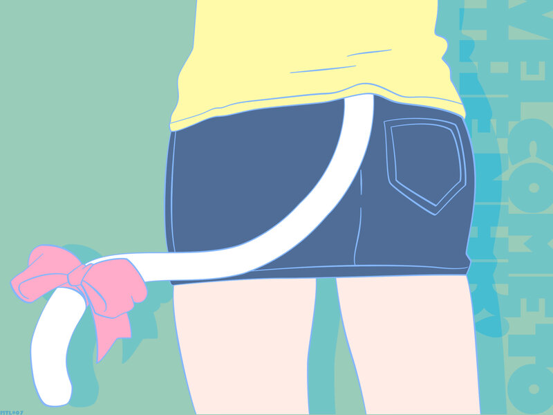 anime character with tail