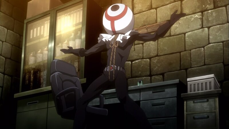 Anime Character with Target Head