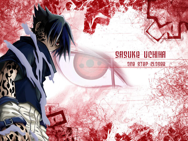 Anime Character with Tattoos — Red