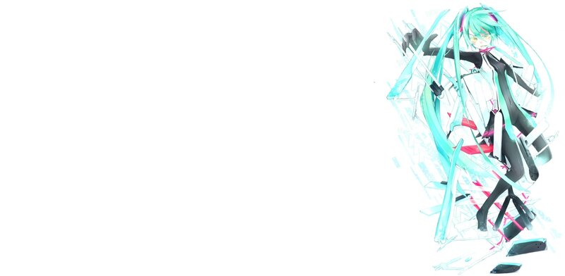 Anime Character with Teal Hair — Cyan, Dynamic