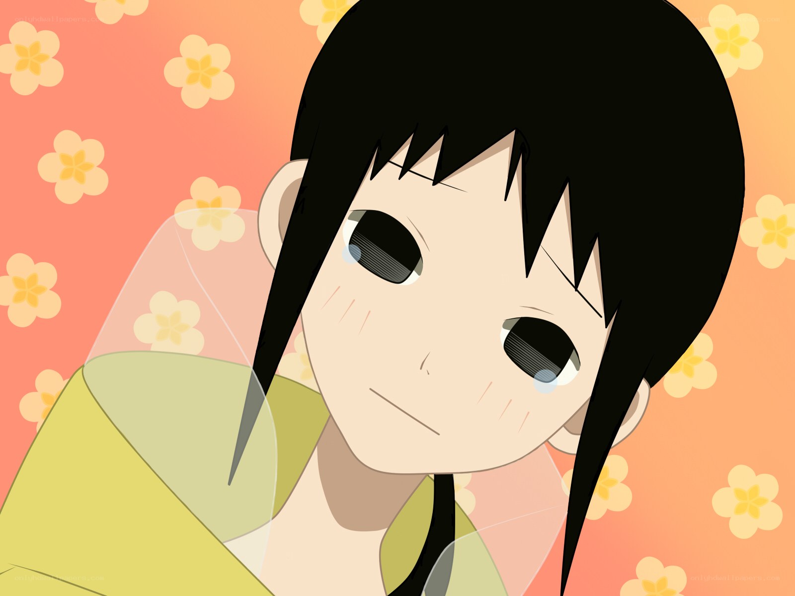 anime character with tears