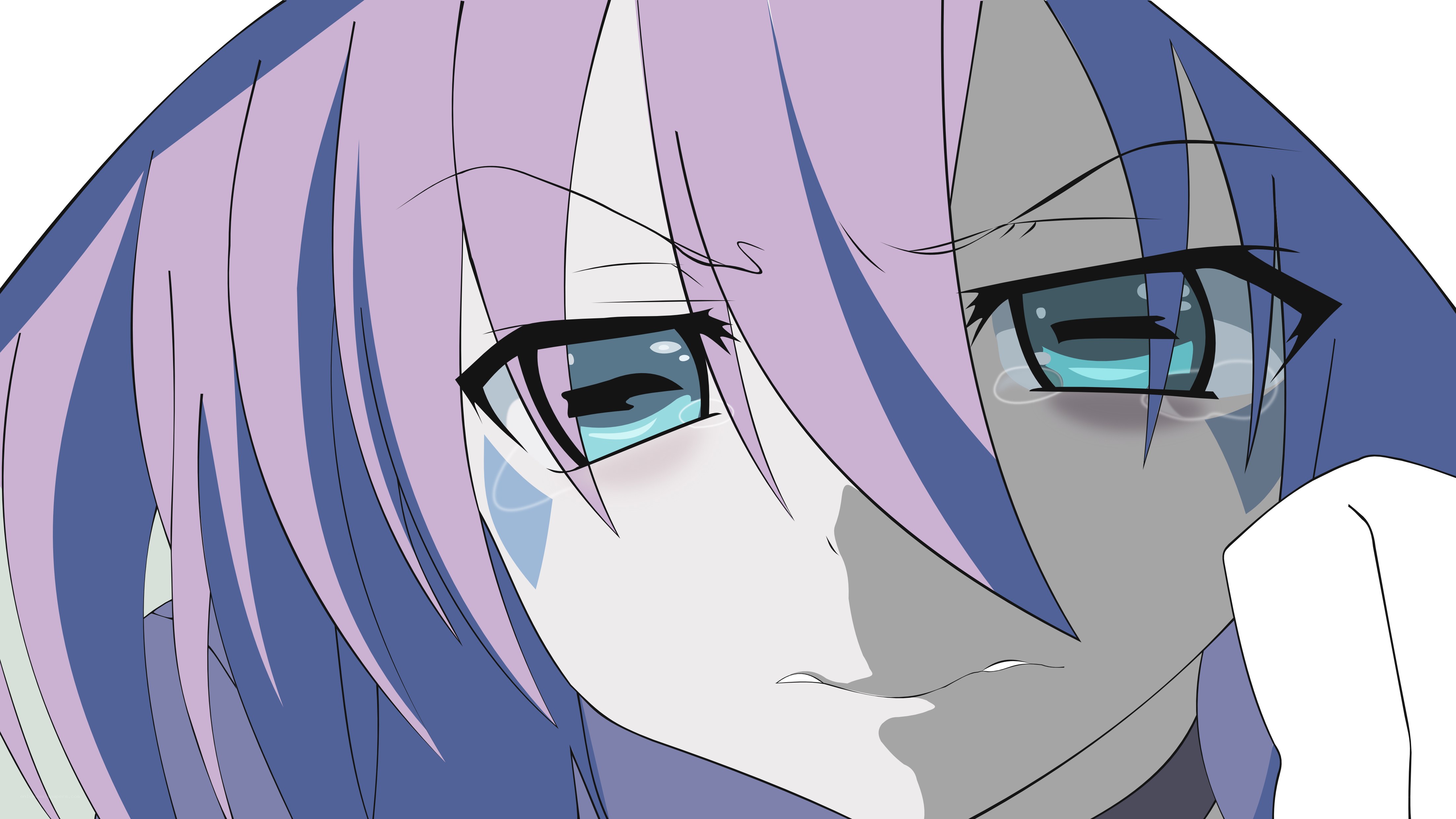 anime character with tears