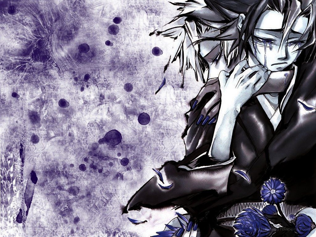 anime character with tears