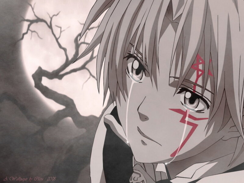 anime character with tears