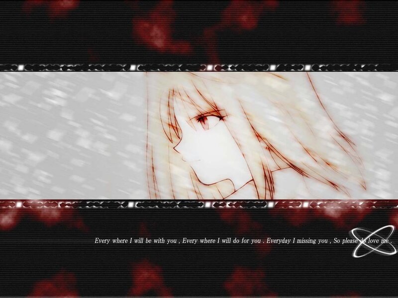 anime character with text