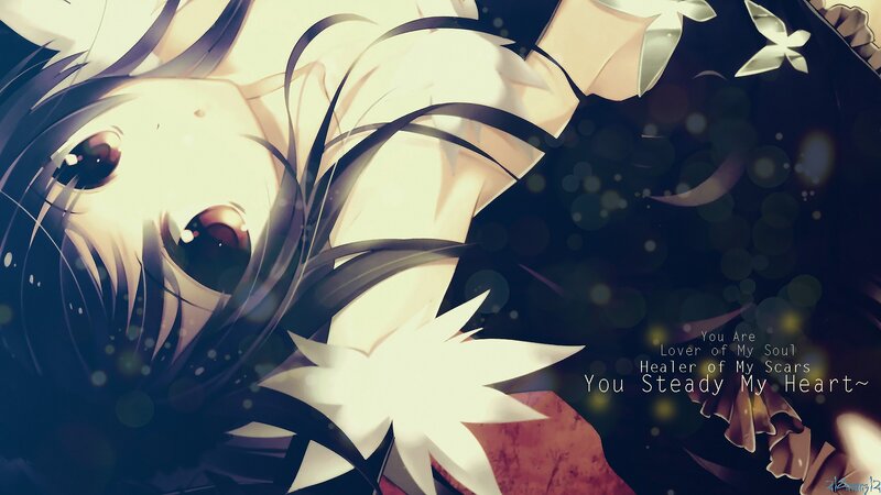anime character with text