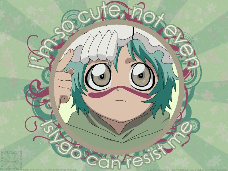 anime character with text