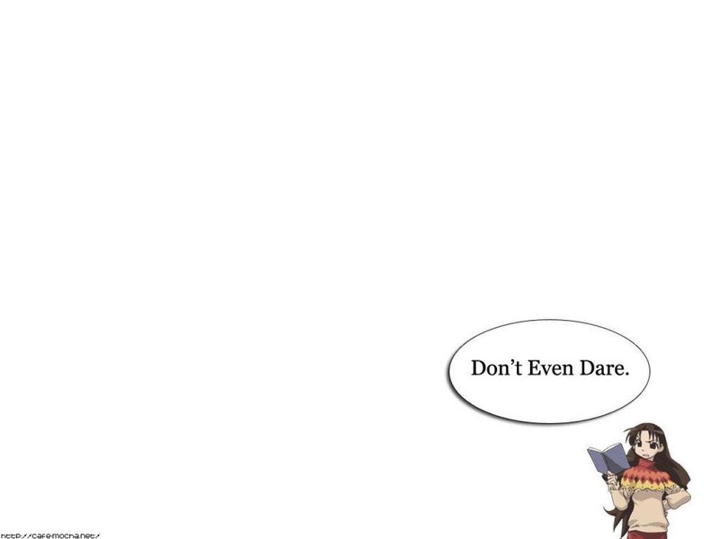anime character with text bubble
