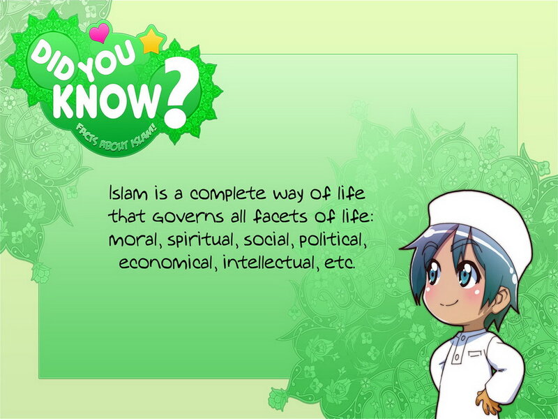 Anime Character with Text — Green