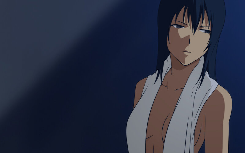 anime character with towel