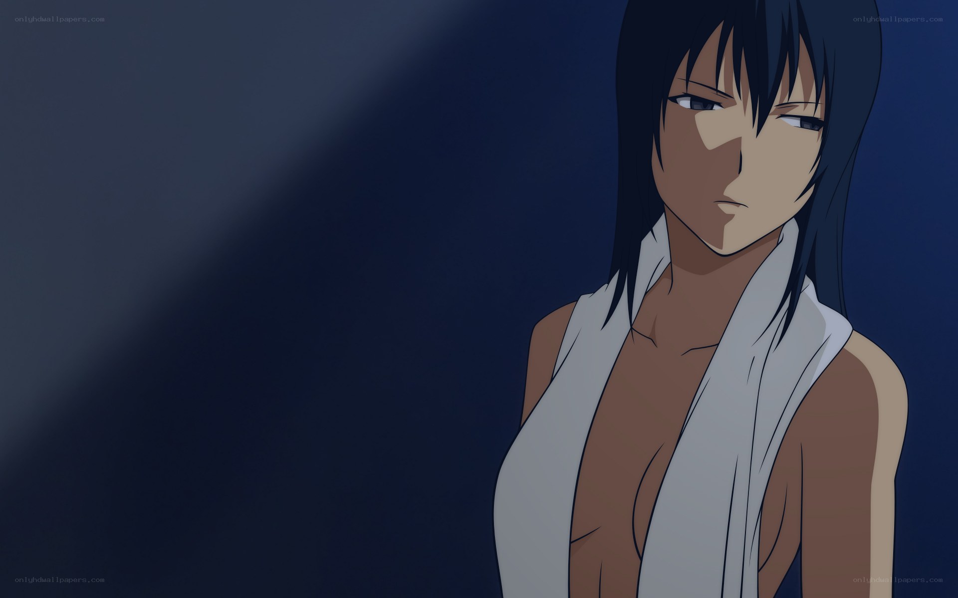 anime character with towel