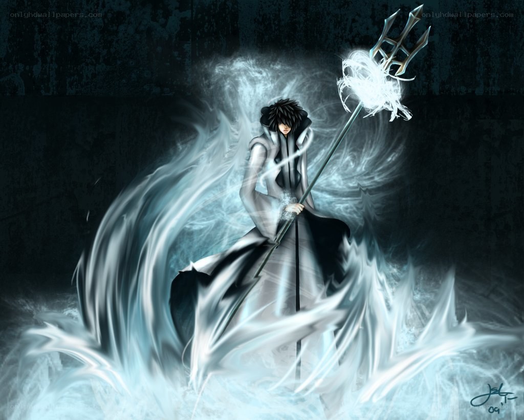 anime character with trident