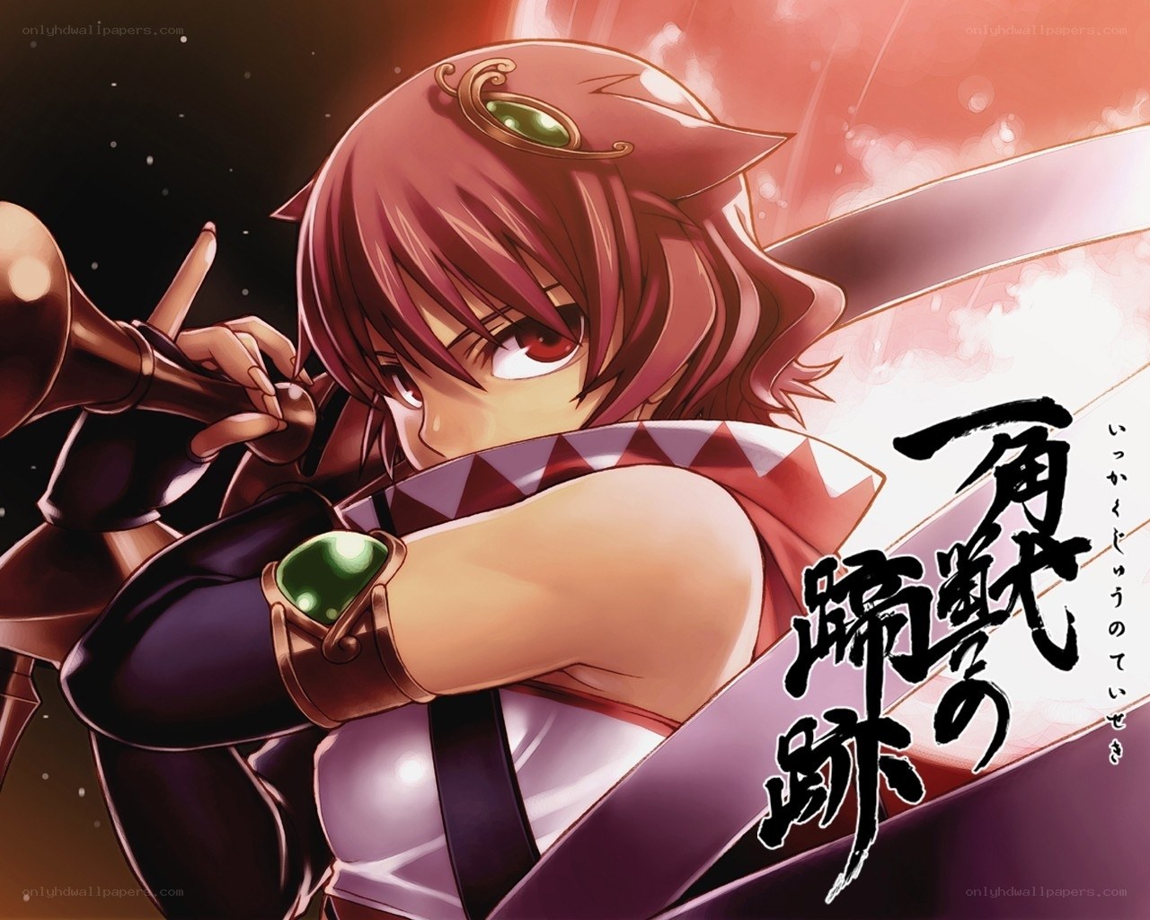 anime character with trumpet
