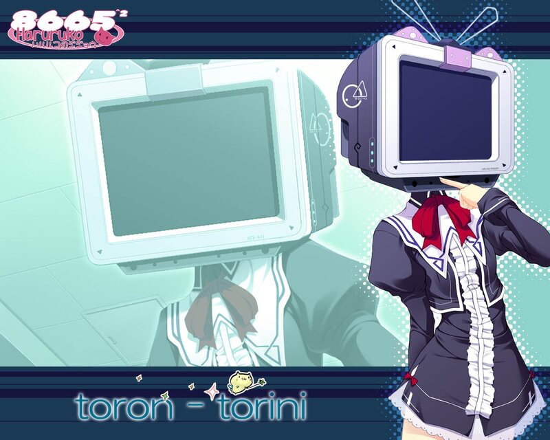 anime character with TV head