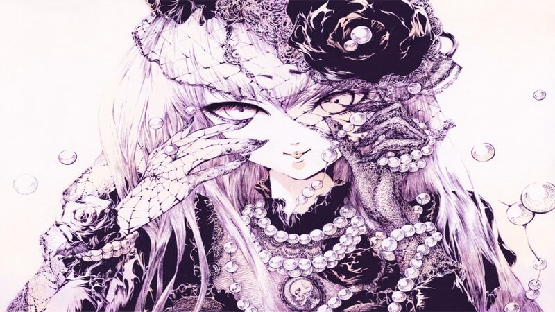Anime Character with Veil