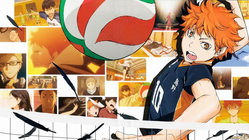 Anime Character with Volleyball