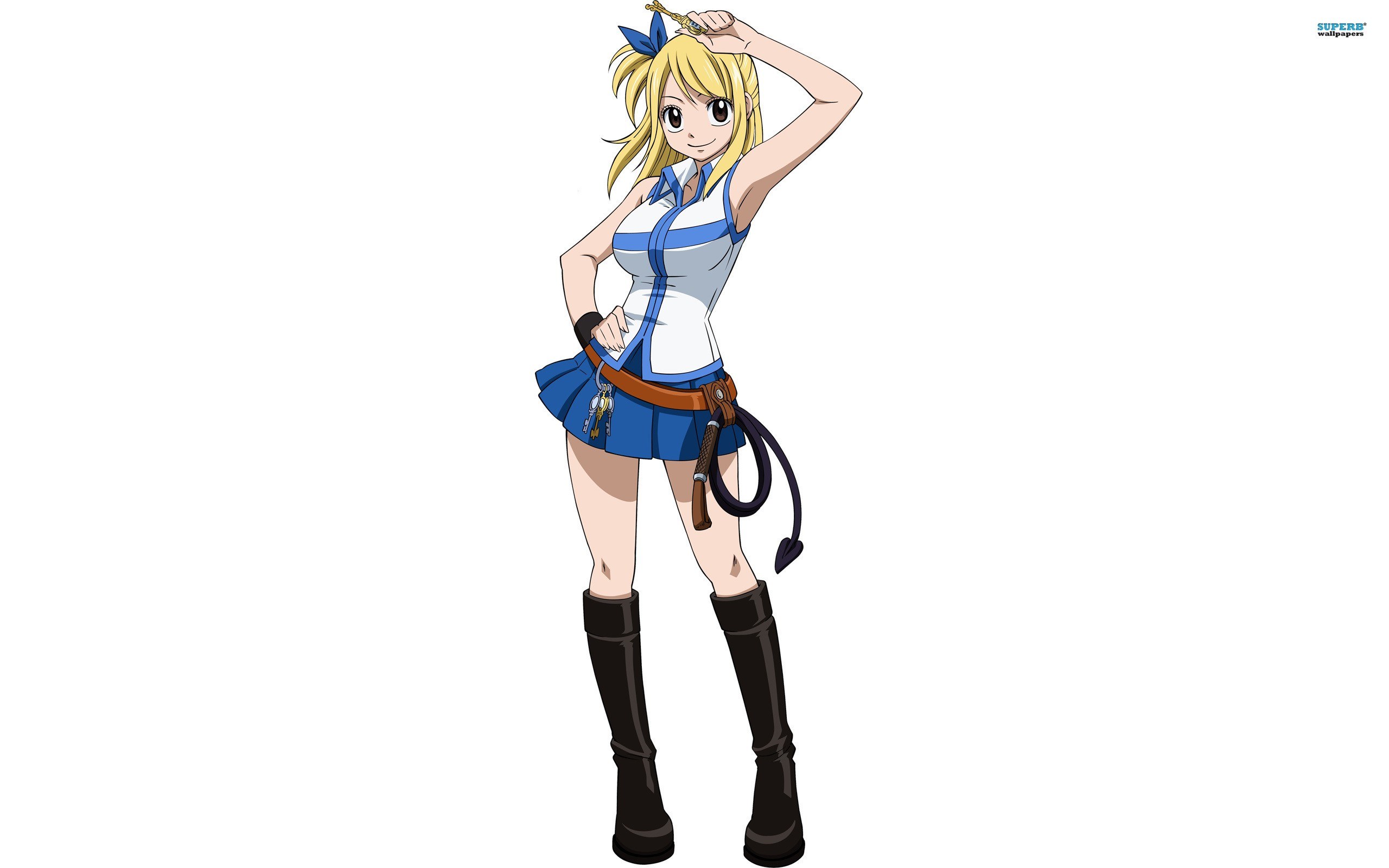 anime character with whip