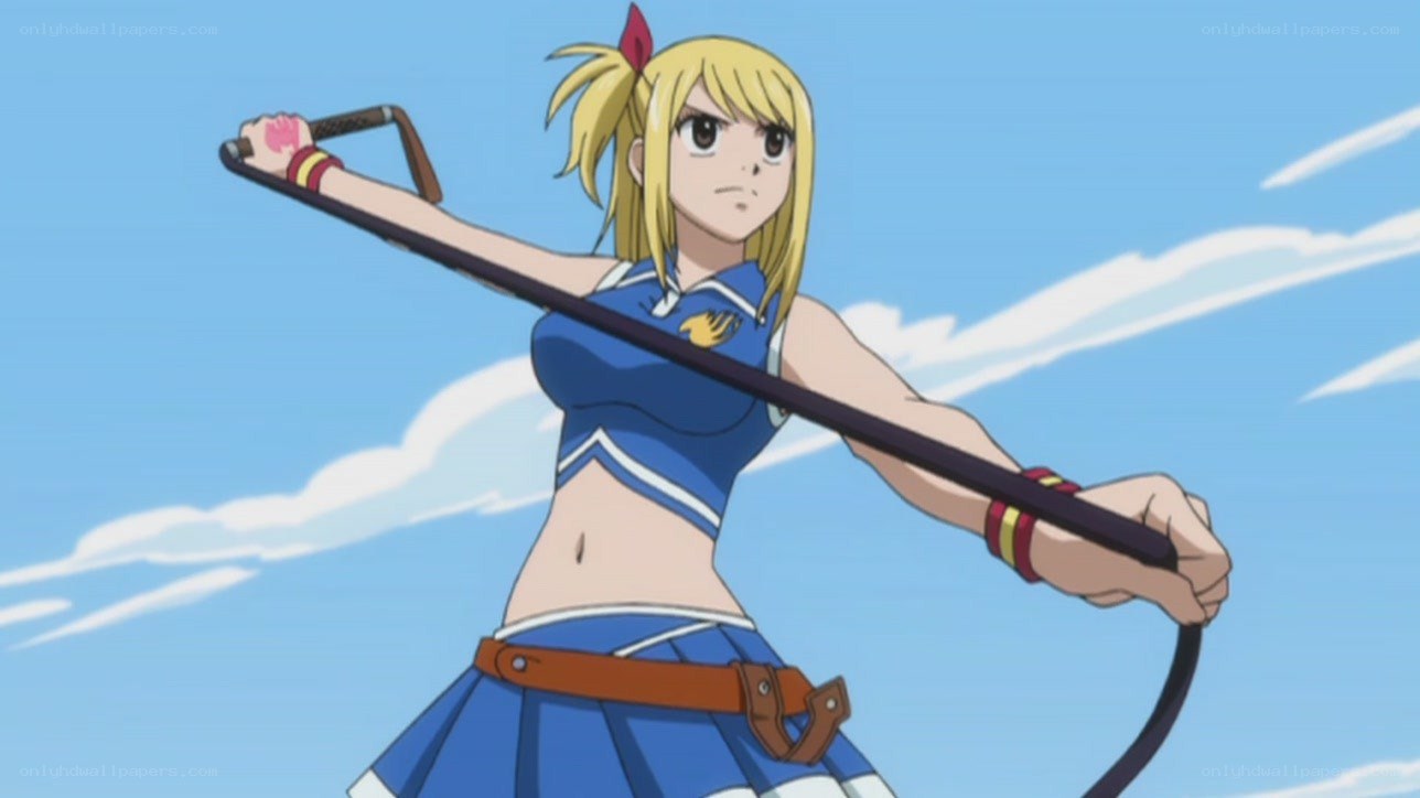 anime character with whip